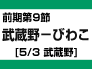 前期第9節：武蔵野-びわこ（5/3　武蔵野）