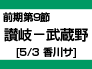 前期第9節：讃岐-武蔵野（5/3　香川サ） width=